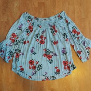 Off the shoulder top